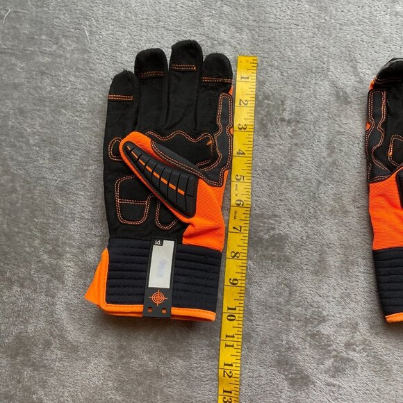 Watson Gloves Convict #1010 Men's XL Orange Black High Performance Work Gloves - Picture 12 of 13